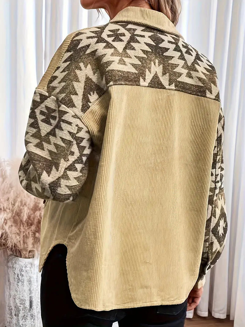Aspen – Corduroy Aztec Jacket
