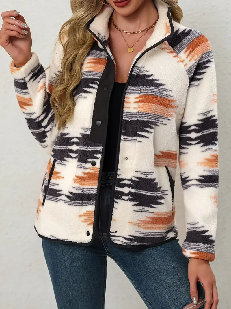 Aspen – Fleece Snap Jacket
