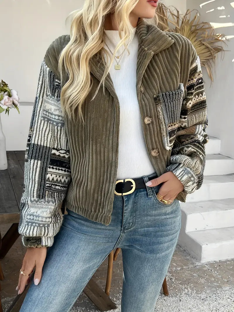 Meadow – Corduroy Patch Jacket