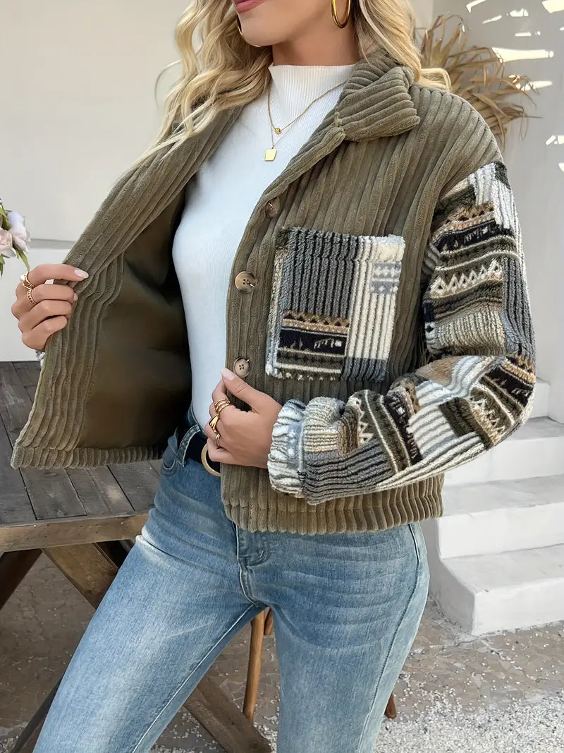 Meadow – Corduroy Patch Jacket