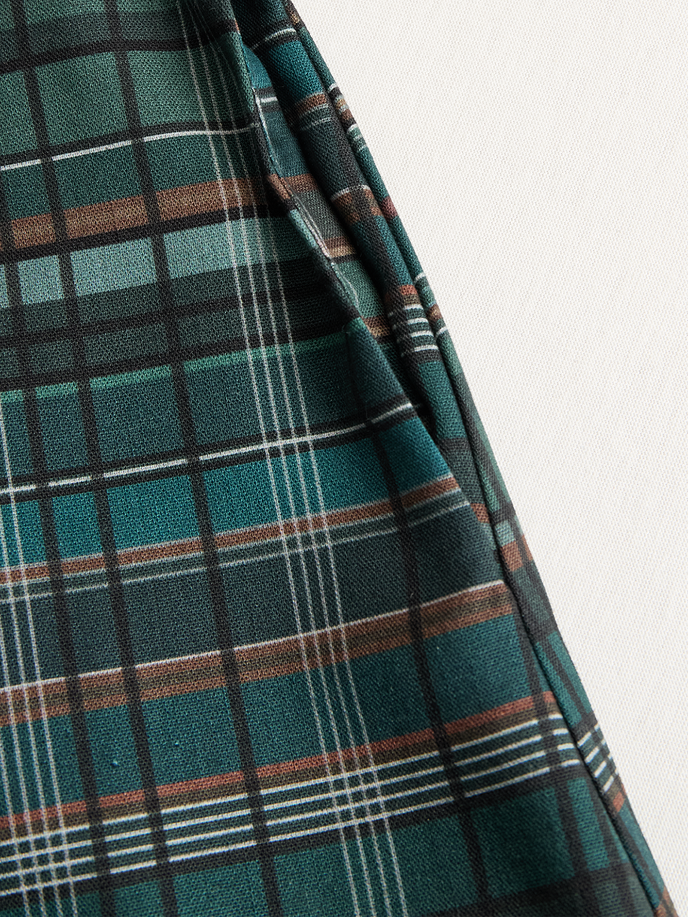 Highland Plaid Maxi Dress