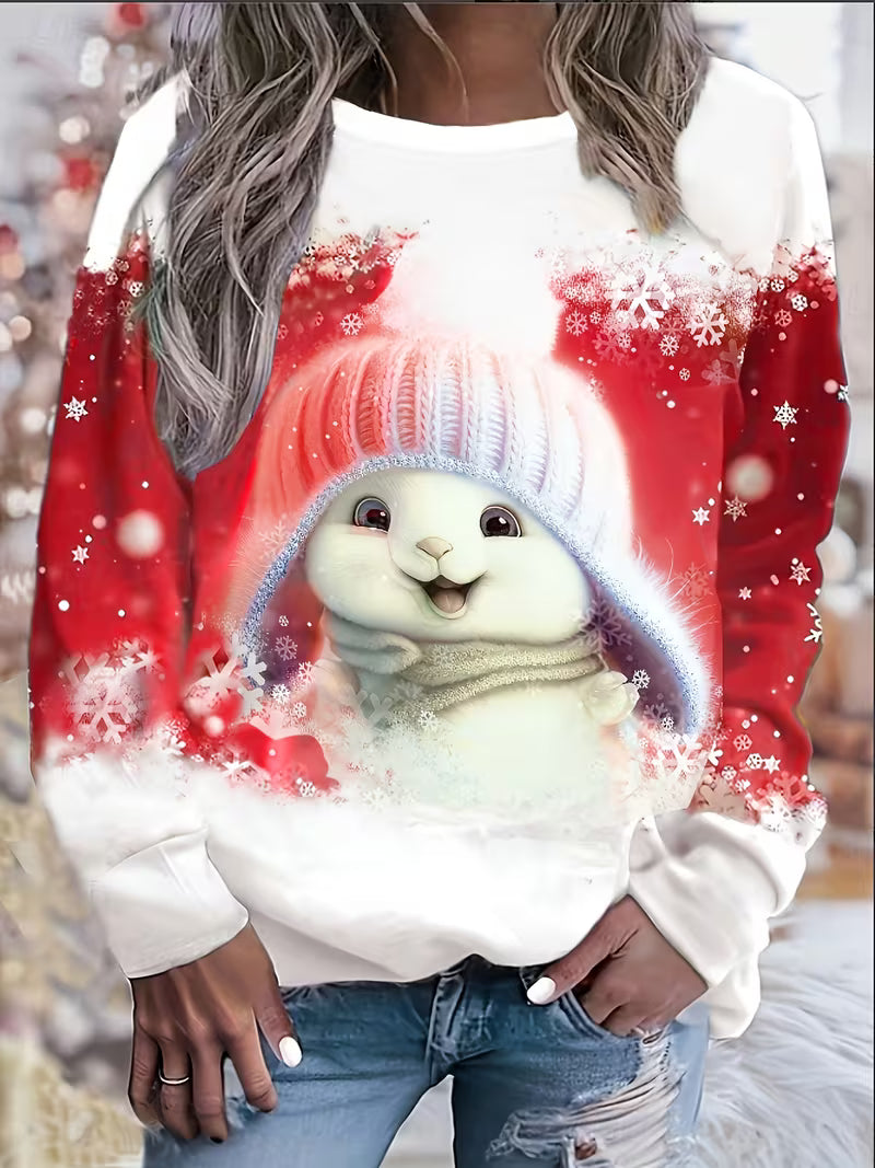 Winter Wonderland Bunny Pullover