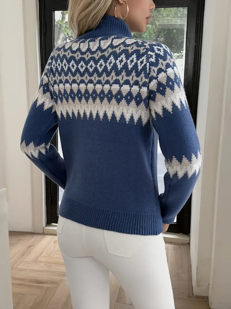 Freya – Nordic Knit Sweater