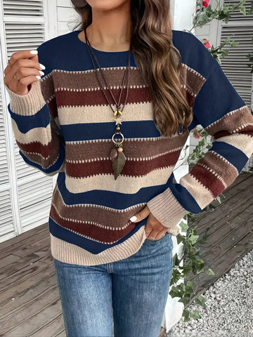 Noa – Striped Knit Sweater