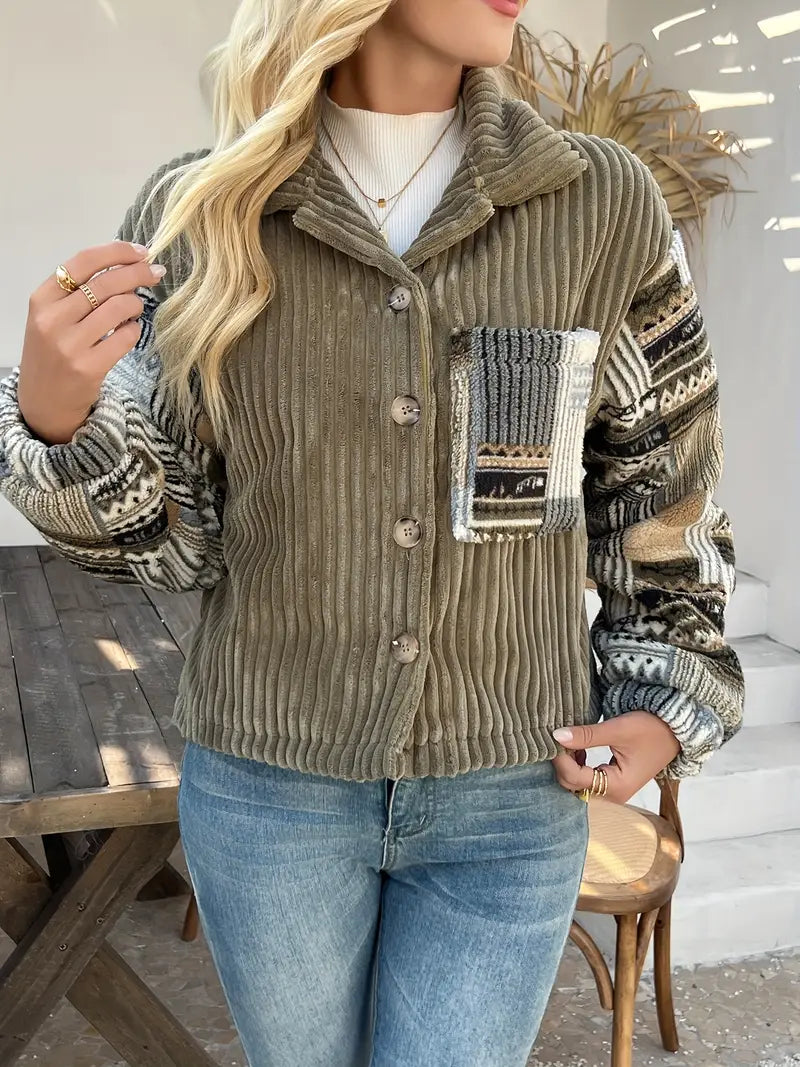 Meadow – Corduroy Patch Jacket