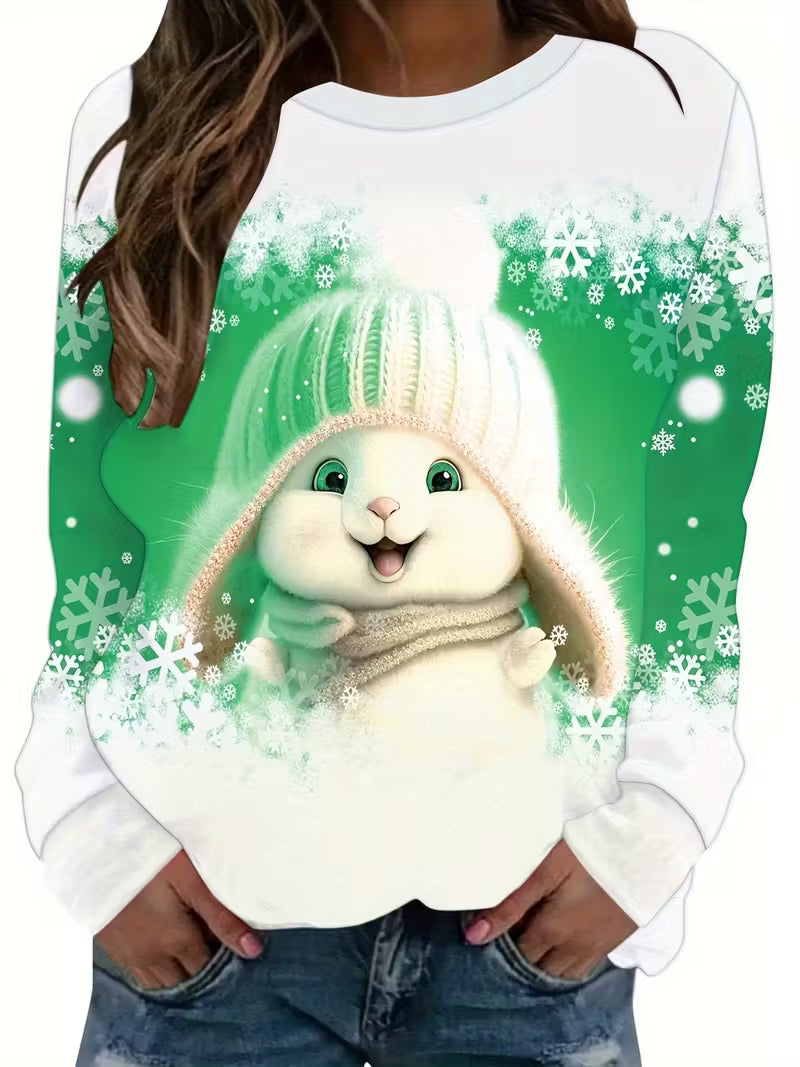 Winter Wonderland Bunny Pullover