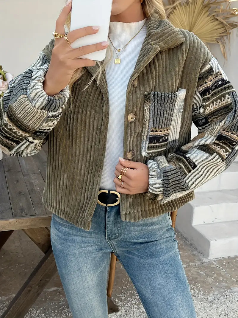 Meadow – Corduroy Patch Jacket