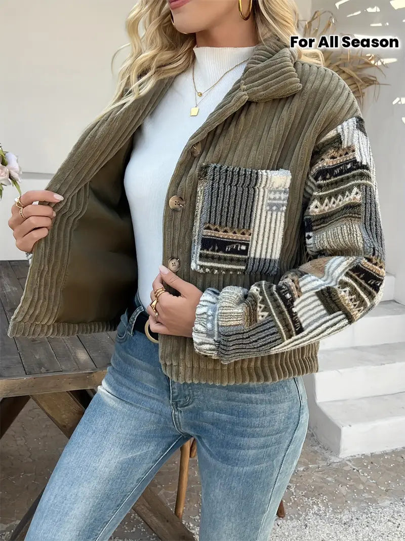 Meadow – Corduroy Patch Jacket