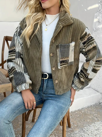 Meadow – Corduroy Patch Jacket