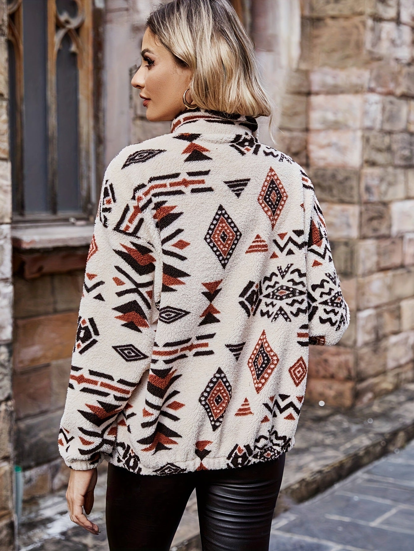 Sierra – Aztec Fleece Jacket
