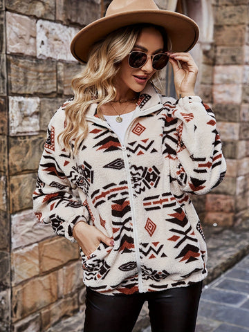 Sierra – Aztec Fleece Jacket
