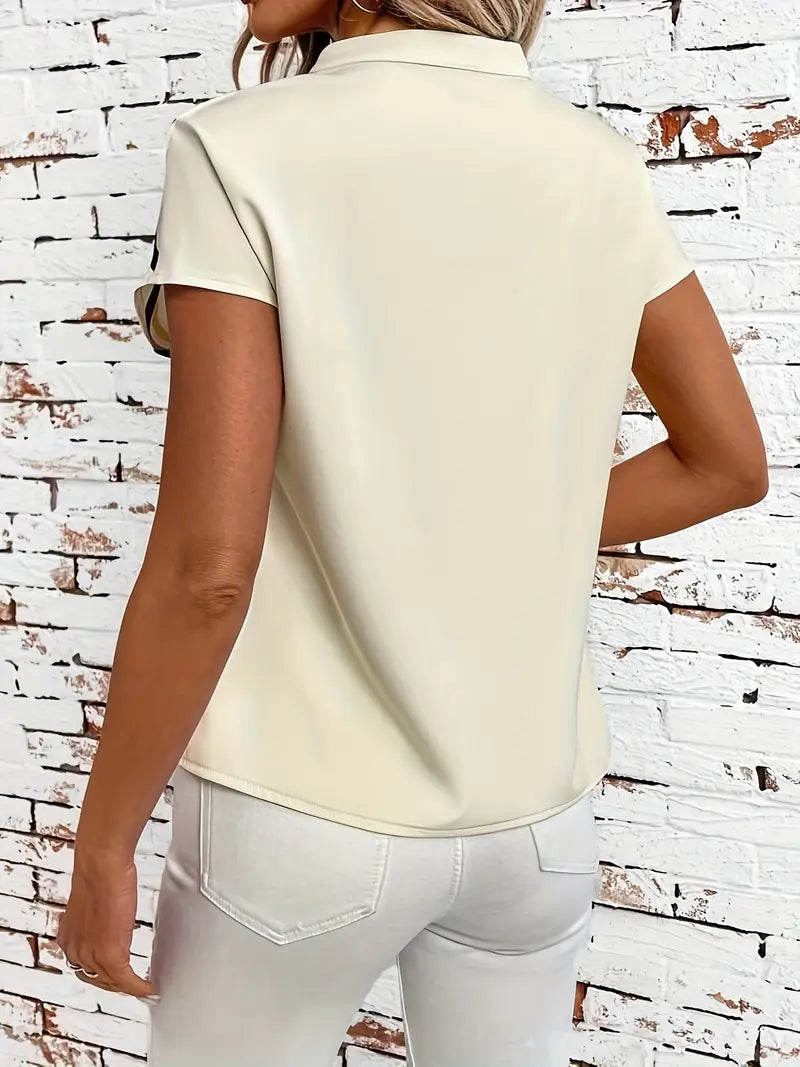 Sienna | Abstract Flow Blouse