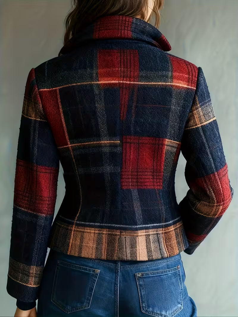 The Ember-Block Heritage Jacket