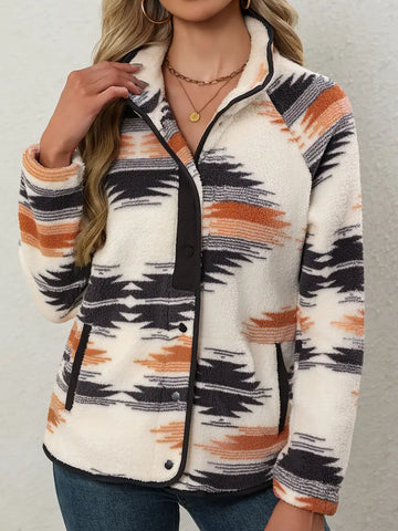 Aspen – Fleece Snap Jacket